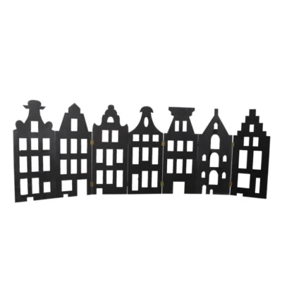 Vouwbare Grachtenhuizen, 46x18.5cm