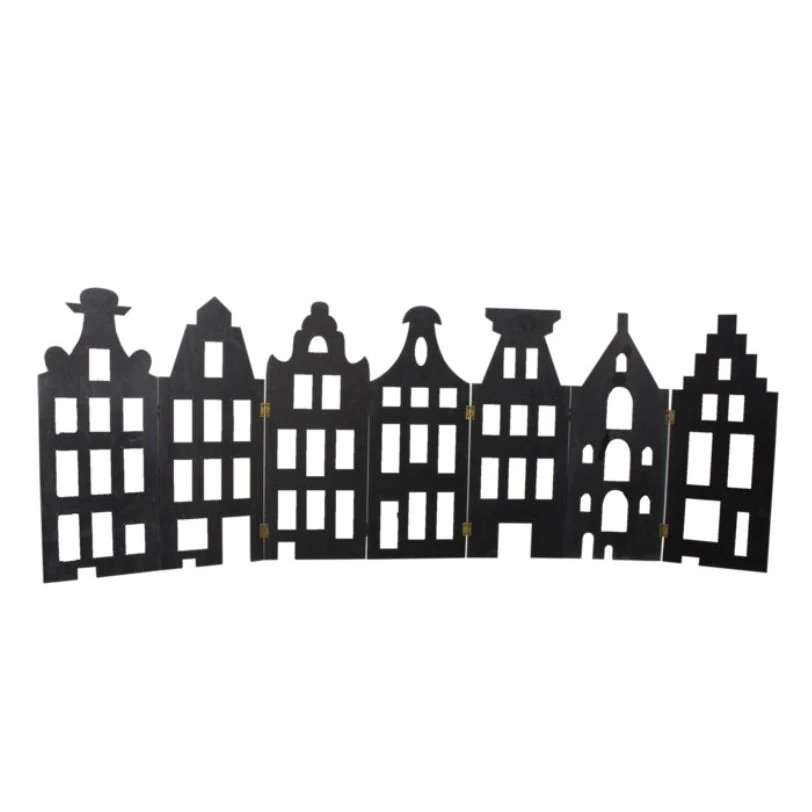 Vouwbare Grachtenhuizen, 46x18.5cm