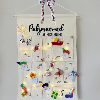 D.I.Y.-Pakket Pakjeskalender Aftelkalender KLEUR