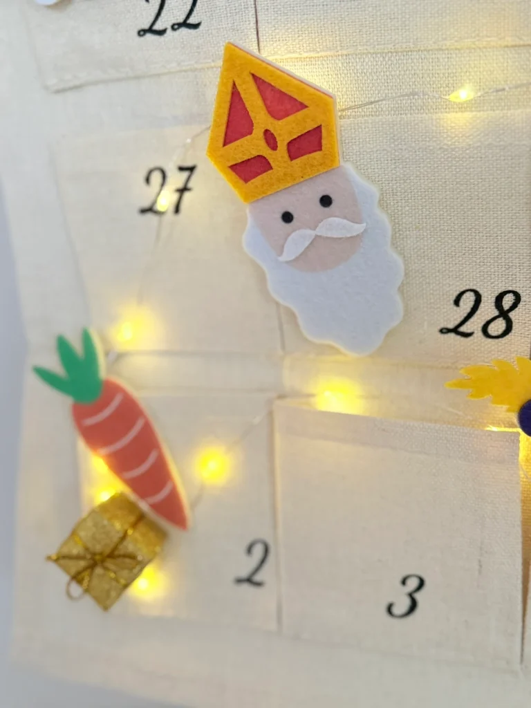D.I.Y.-Pakket Pakjeskalender Aftelkalender KLEUR
