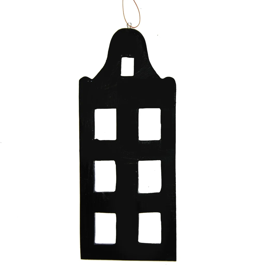 Houten Amsterdamse KLOKgevel, 20,5cm