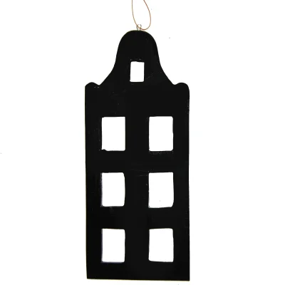 Houten Amsterdamse KLOKgevel, 20,5cm
