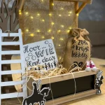 DIY-Pakket; Pakjes venster GROOT 29 x 40cm hoog