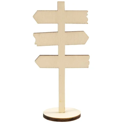 Wegwijzer NATUREL, 12cm