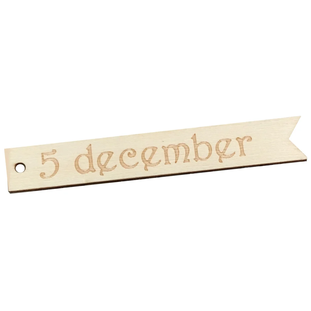 Label, 5 december, 10cm