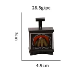 Miniatuur Openhaard met LED, 7cm