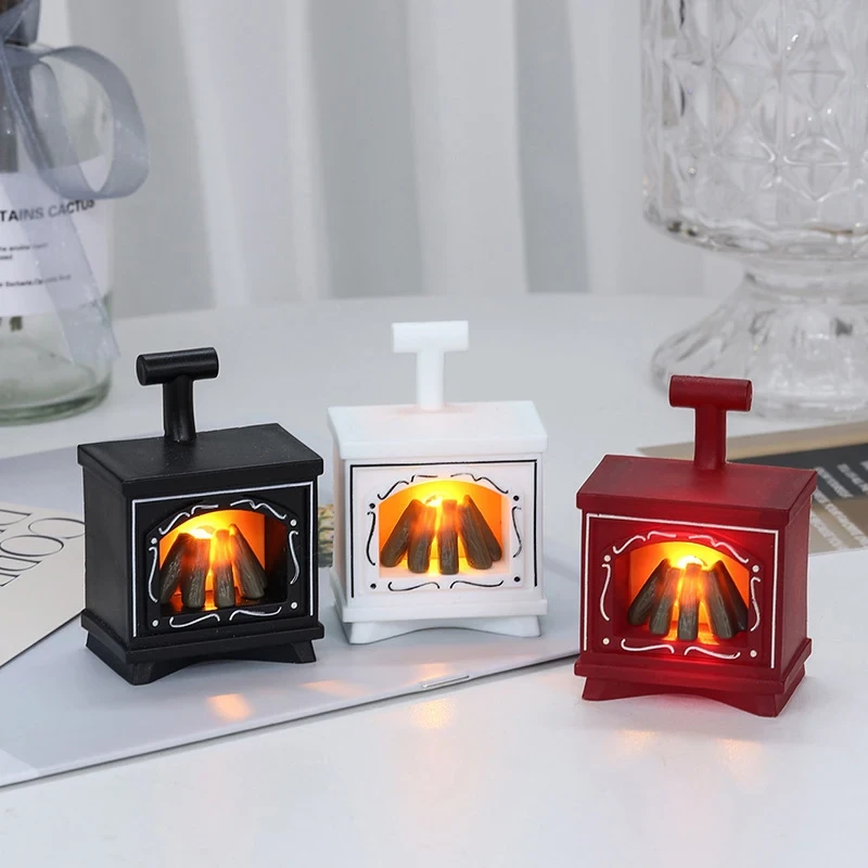Miniatuur Openhaard met LED, 7cm