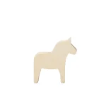 Houten paardje, 7cm NATUREL