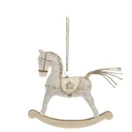 Houten paardje, 7cm NATUREL