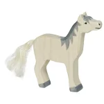 Houten paardje, 7cm NATUREL