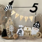 DIY-Pakket; Frame met Lichtjes voor de Sint, 35cm