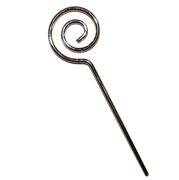 Gouden Staf van Sinterklaas,  3 stuks,  8cm