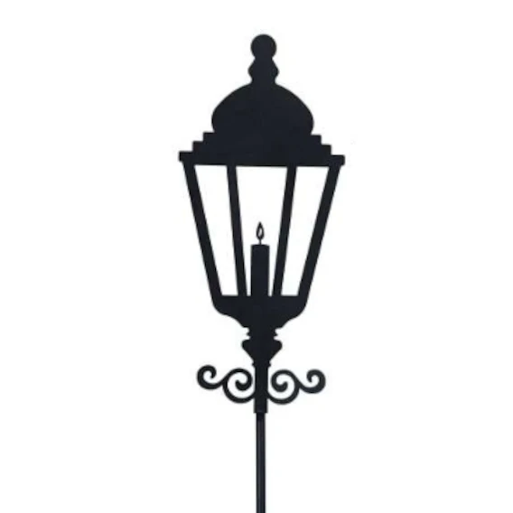 Lantaarn DIY-Pakket; Staande lantaarn met SInterklaasdeco en LED verlichting