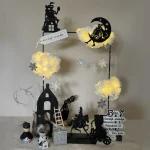 DIY-Pakket; In de wolken van de Sint MET silhouetten & wegwijzer