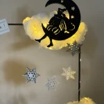 DIY-Pakket; In de wolken van de Sint MET silhouetten & wegwijzer
