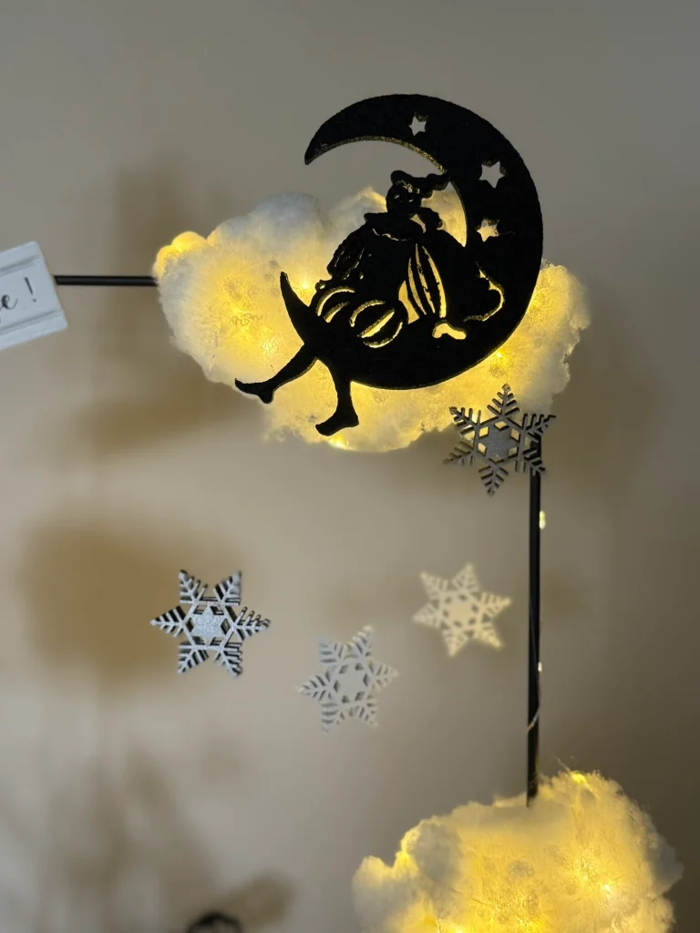 DIY-Pakket; In de wolken van de Sint MET silhouetten & wegwijzer