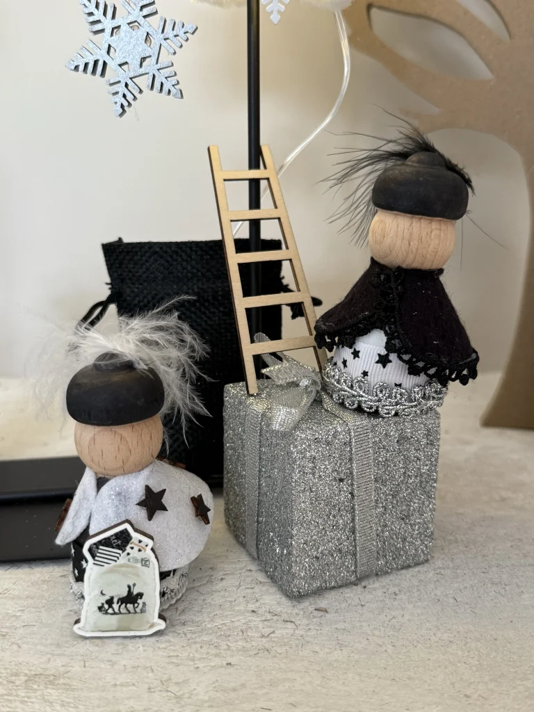 In de wolken van de Sint; DIY-PAKKET, 40x25cm