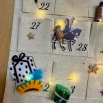 D.I.Y.-Pakket Pakjes Aftelkalender Zwart-Wit en KLEUR