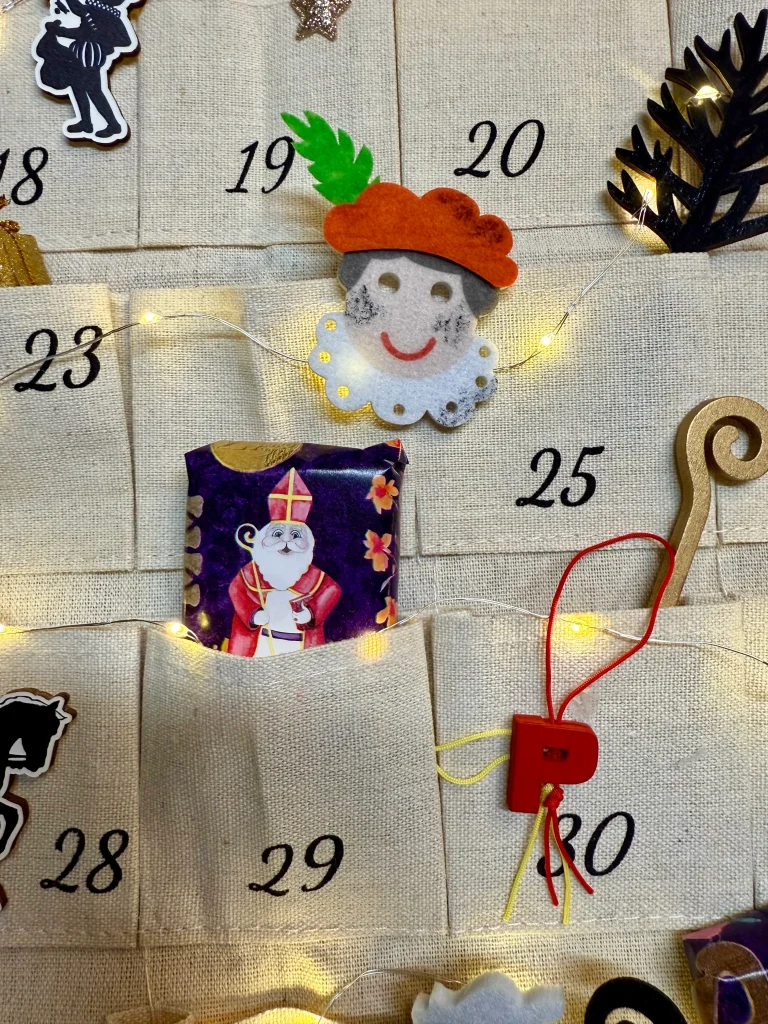 D.I.Y.-Pakket Pakjes Aftelkalender Zwart-Wit en KLEUR