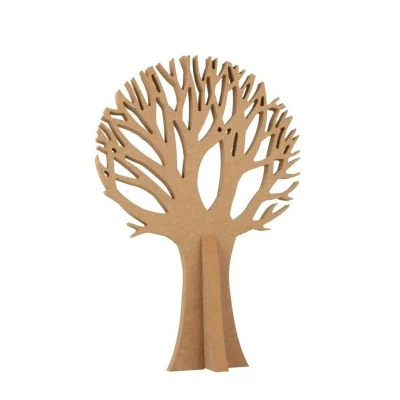 Boom silhouette van MDF, 30cm