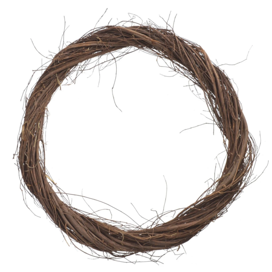 wilgenkrans voor buiten, 40cm (kerst-winter)