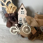 DIY-Pakket; Warme Nostalgische Sint en Piet krans 30cm