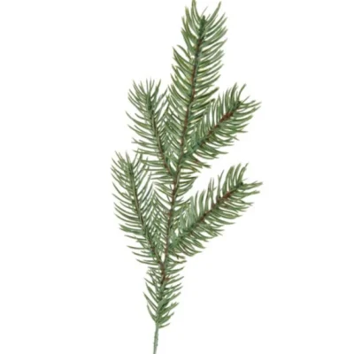 10 takjes kunstgroen, lengte 30cm (kerst-winter)