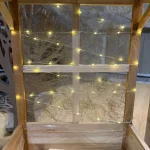 DIY-Pakket; Pakjes venster MEDIUM 24 x 31cm hoog