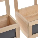 DIY-Pakket; Pakjes venster MEDIUM 24 x 31cm hoog