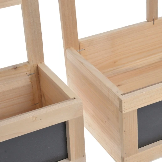 DIY-Pakket; Pakjes venster MEDIUM 24 x 31cm hoog