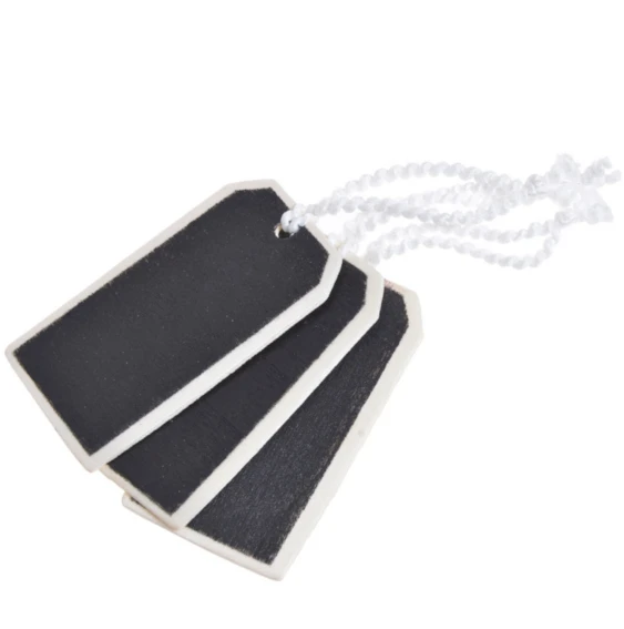 Label met krijtverf hanger, 8.5cm (kerst-winter)