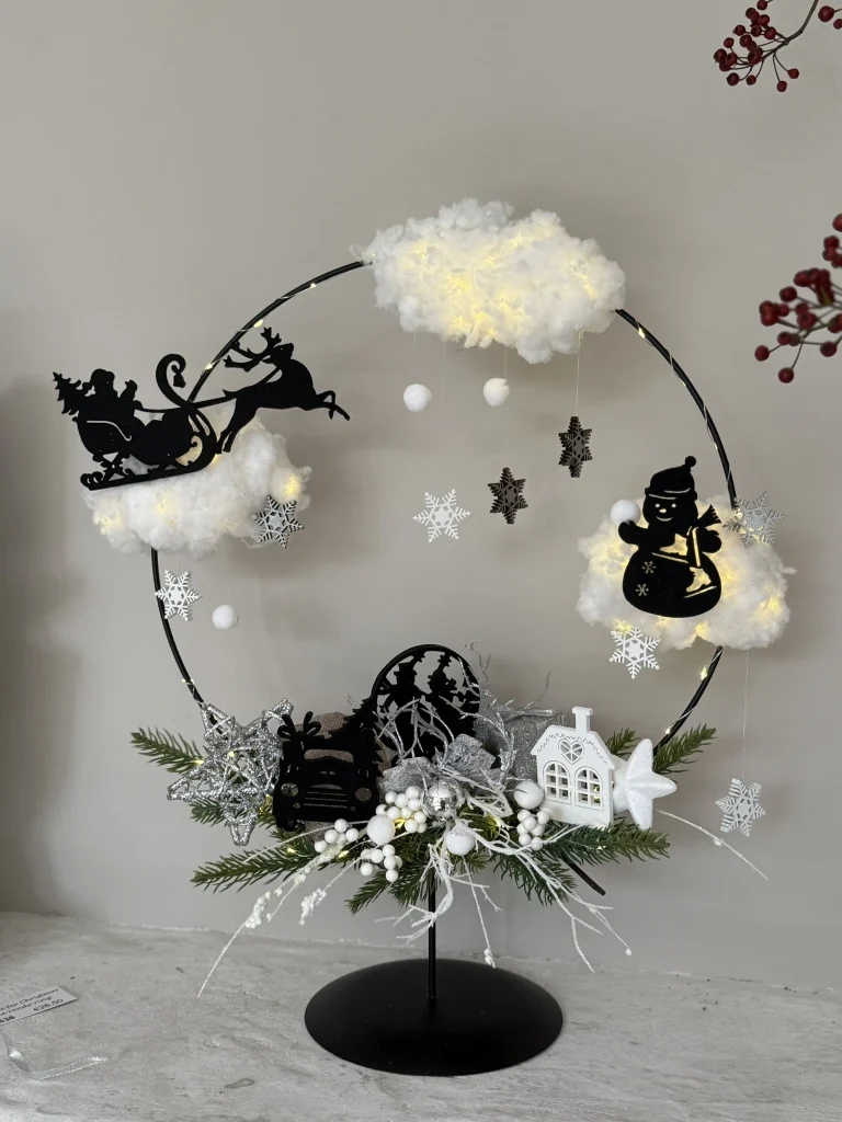 KERST Pakket op frame INSPIRATIE FOTO (pakket is uitverkocht)