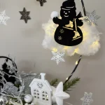 KERST Pakket op frame INSPIRATIE FOTO (pakket is uitverkocht)