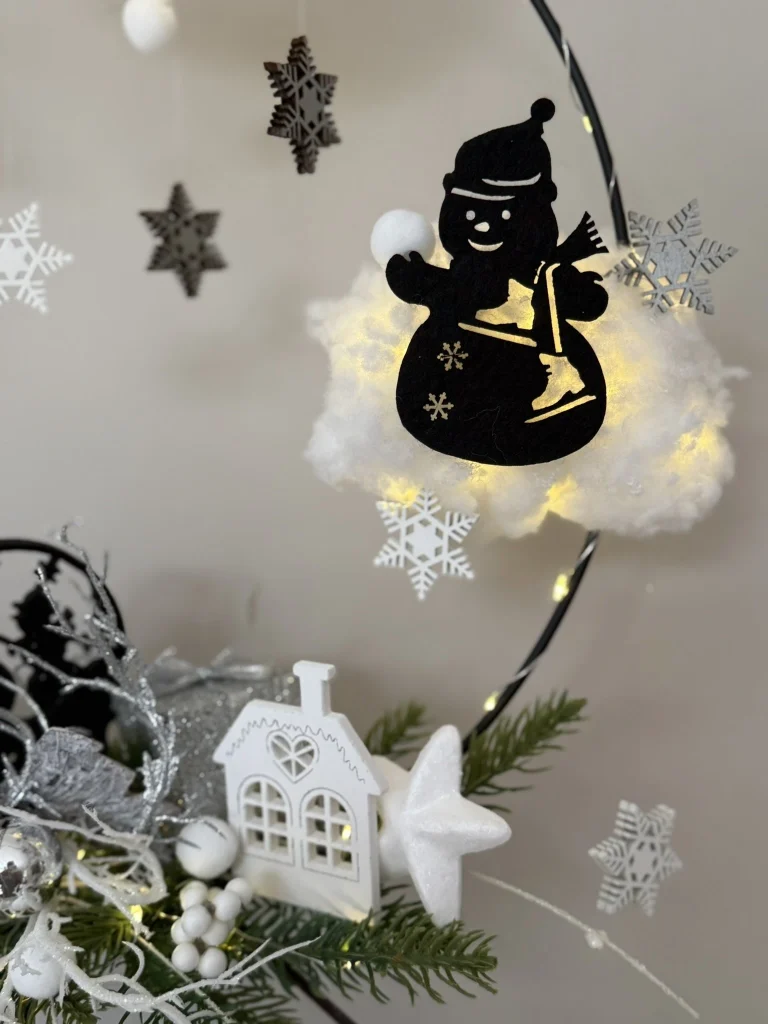 KERST Pakket op frame INSPIRATIE FOTO (pakket is uitverkocht)