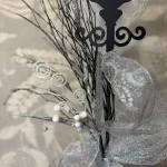 Lantaarn DIY-Pakket; Lantaarn op staaf met Sinterklaas decoratie, 85cm