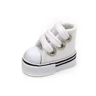 Mini Sneaker WIT, 3,5cm