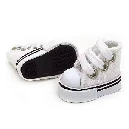 Mini Sneaker WIT, 3,5cm