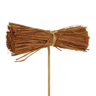 Stoere takjesbundel met raffia koord