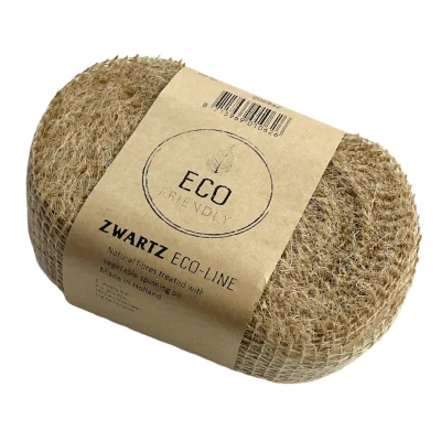 Jute band Naturel, 5cm, Halve rol 20 meter (kerst-winter)