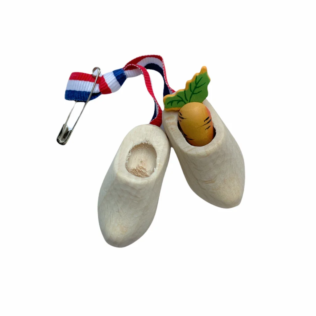 2 mini worteltjes, 2,5cm
